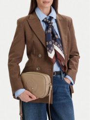 Beverly Hills Polo Club Torebka CEOWB-BHPC-L-002-09 Beżowy. Brązowe listonoszki Beverly Hills Polo Club, bez wzorów, z materiału, bez dodatków. Za 149.99 zł.