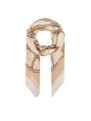 Guess Chusta AW5679 POL03 Beżowy jasny. Brązowe chusty Guess, z aplikacjami, z poliesteru. Za 154.99 zł.