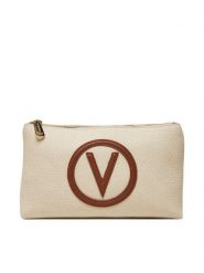 Valentino Kosmetyczka VBE7QO513CAN Kremowy. Białe torebki klasyczne Valentino, bez wzorów, z materiału, bez dodatków. Za 129.99 zł.