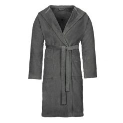 Szlafrok Texas. Szare szlafroki damskie Vossen, s, bez wzorów, z bawełny, bez ramiączek. Za 358.00 zł.