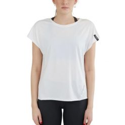 Koszulka sportowa damska Hanabi T-shirt z krótkim rękawem. Czarne t-shirty sportowe FUNDANGO, l, bez wzorów, z materiału, bez ramiączek. Za 149.00 zł.
