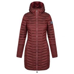 Glemo Iliana damska kurtka M – długa, wodoodporna i ocieplana. Fioletowe kurtki ZEAGLE, m, bez wzorów, sportowe, bez kaptura. Za 360.99 zł.