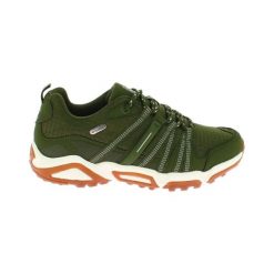 Damskie buty trekkingowe Élémenterre Omak. Zielone trekkingi Elementerre, bez wzorów, z gumy, bez zapięcia, trekkingowe. Za 233.50 zł.