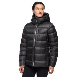 Kurtka puchowa damska Black Diamond Vision Down Parka. Czarne kurtki Black Diamond, l, bez wzorów, z puchu, sportowe, bez kaptura. Za 979.99 zł.