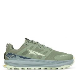 Buty do biegania Altra. Zielone buty do biegania Altra, bez wzorów, z gore-texu, bez zapięcia, do biegania, gore-tex. Za 799.99 zł.