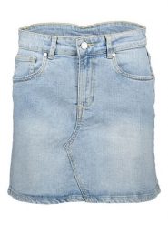 SisterS point Spódnica dżinsowa w kolorze błękitnym rozmiar: XS. Niebieskie spódnice Sisters Point, na co dzień, xs, bez wzorów, mini, proste. Za 34.93 zł.