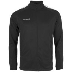 Bluza dresowa z pełnym zamkiem błyskawicznym Stanno First. Czarne bluzy STANNO, l, bez wzorów, z dresówki, bez kaptura. Za 190.70 zł.