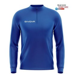 Bluza piłkarska dla dorosłych Givova Maglia Tecnica niebieska. Niebieskie bluzy Givova, xl, bez wzorów, z poliesteru, sportowe, bez ramiączek, bez kaptura. Za 74.19 zł.