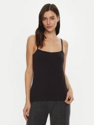 JOOP! Top 30042651 Czarny Slim Fit. Czarne topy Joop!, bez wzorów, z bawełny, bez kołnierzyka, bez ramiączek. Za 89.99 zł.