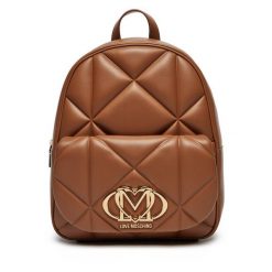 Plecak LOVE MOSCHINO. Brązowe plecaki Love Moschino, bez wzorów, bez dodatków. Za 859.99 zł.