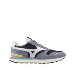 Buty Mizuno RB87 Szary/Biały/Niebieski. Białe buty do biegania Mizuno, bez wzorów, z materiału, bez zapięcia, do biegania. Za 299.99 zł.