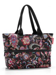 Reisenthel Shopper bag w kolorze czarnym ze wzorem - 50 x 26 x 16 cm rozmiar: onesize. Czarne shopper bag Reisenthel, bez wzorów, z materiału, bez dodatków. Za 96.83 zł.
