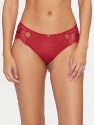 Chantelle Bokserki Mystic C11YB0 Czerwony. Czerwone bokserki damskie Chantelle, bez wzorów, z syntetyku. Za 159.99 zł.