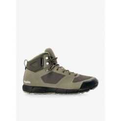 Buty turystyczne damskie Haglofs L.I.M Mid Proof Eco. Zielone buty trekkingowe Haglöfs, bez zapięcia. W wyprzedaży za 517.85 zł.