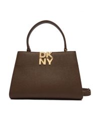 DKNY Torebka Foster R52D1L93 Brązowy. Brązowe torebki klasyczne DKNY, bez wzorów, ze skóry, bez dodatków. Za 1,099.00 zł.