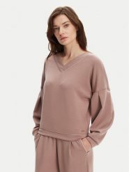 BOSS Bluza Scuba 50545647 Beżowy Relaxed Fit. Brązowe bluzy Boss, m, bez wzorów, z syntetyku, bez kaptura. Za 479.99 zł.