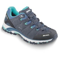 Buty trekkingowe damskie MEINDL Bristol Lady GTX. Niebieskie buty trekkingowe MEINDL, bez zapięcia. Za 829.00 zł.