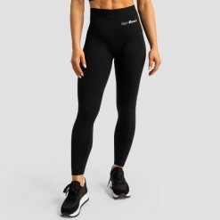 Legginsy GymBeam Lift. Czarne legginsy GYMBEAM, bez wzorów, sportowe. Za 139.99 zł.