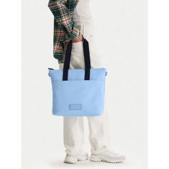 Torba Hunter. Niebieskie torebki klasyczne Hunter, bez wzorów, klasyczne, bez dodatków. Za 229.99 zł.