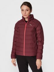 Puma Kurtka puchowa Active 849408 Bordowy Slim Fit. Czerwone kurtki Puma, s, bez wzorów, z puchu, bez kaptura. Za 219.99 zł.