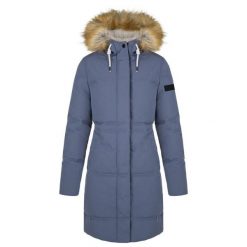 Damska kurtka zimowa LOAP Narnia, szara, S. Szare kurtki ZONE PERFECT, na zimę, s, bez wzorów, bez kaptura. Za 456.99 zł.