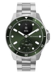 WITHINGS Smartwatch "Nova" w kolorze srebrnym rozmiar: onesize. Szare, analogowe zegarki Withings, srebrne. Za 2,000.99 zł.