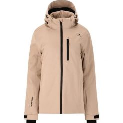 Damska kurtka narciarska Whistler Jada 15000. Brązowe kurtki narciarskie WHISTLER, na zimę, bez wzorów, bez kaptura, narciarskie. Za 589.99 zł.