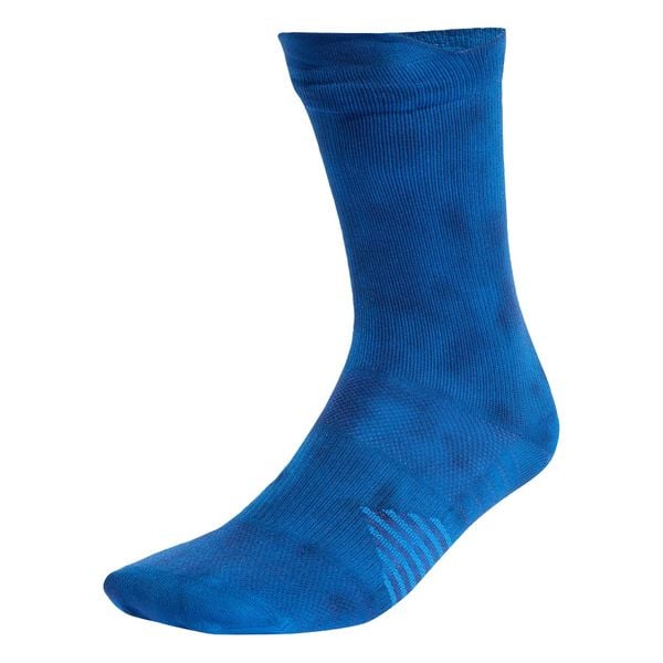 Skarpety RunxGraphic Washed. Niebieskie skarpetki adidas, bez wzorów, z elastanu. Za 64.95 zł.