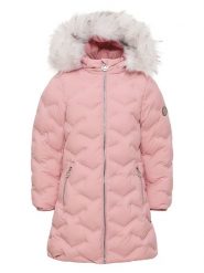 HULABALU Parka "Muse" w kolorze jasnoróżowym rozmiar: 110/116. Różowe płaszcze HULABALU, bez wzorów, bez kaptura. Za 208.99 zł.