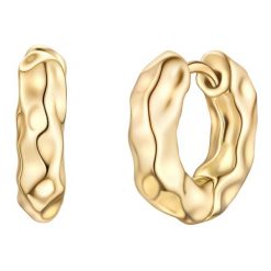 Yokoamii Kolczyki z mosiadzu w zlocie 1 ct Damski. Żółte kolczyki Yokoamii, z mosiądzu. Za 139.99 zł.