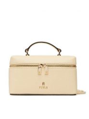 Furla Torebka Camelia Micro WE00625 HSF000 CN DFM00 Żółty jasny. Żółte kopertówki Furla, bez wzorów, ze skóry, wizytowe, bez dodatków. Za 944.99 zł.