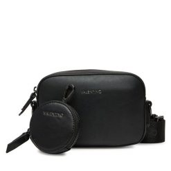 Torebka Valentino. Czarne listonoszki Valentino, bez wzorów, bez dodatków. Za 379.99 zł.