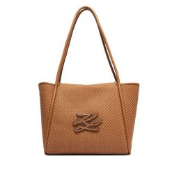 Torebka KARL LAGERFELD. Brązowe torebki klasyczne KARL LAGERFELD, bez wzorów, klasyczne, bez dodatków. Za 1,299.00 zł.