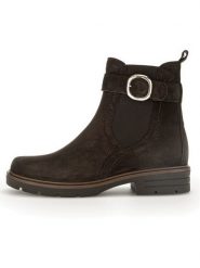 Gabor Skórzane botki w kolorze brązowym rozmiar: 38. Brązowe botki Gabor, bez wzorów, z zamszu, sportowe, bez zapięcia. Za 187.96 zł.