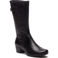 Kozaki MARCO TOZZI - 2-25519-21 Black Antic 002. Czarne kozaki Marco Tozzi, z materiału. Za 399.90 zł.