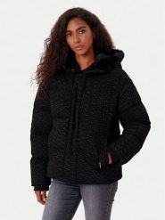 KARL LAGERFELD Kurtka zimowa A4W15042 Czarny Regular Fit. Czarne kurtki KARL LAGERFELD, na zimę, l, bez wzorów, z syntetyku, bez kaptura. Za 1,399.00 zł.