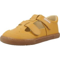 Sandały TITANITOS L540 JULIO Żółty. Żółte sandały TITANITOS, bez wzorów, ze skóry, sportowe, bez obcasa, bez zapięcia. Za 253.99 zł.