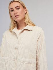 Lee Koszula sztruksowa w kolorze kremowym rozmiar: L. Brązowe koszule Lee, l, bez wzorów, z bawełny, bez kołnierzyka, bez ramiączek. Za 216.45 zł.