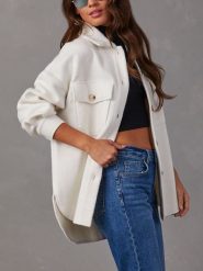 LA Angels Koszula w kolorze kremowym rozmiar: XL. Brązowe koszule LA Angels, xl, bez wzorów, bez kołnierzyka, bez ramiączek. Za 165.99 zł.