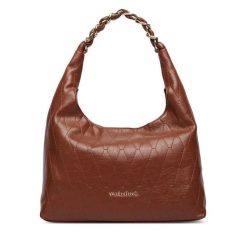 Torebka Valentino. Brązowe torebki klasyczne Valentino, bez wzorów, klasyczne, bez dodatków. Za 679.99 zł.