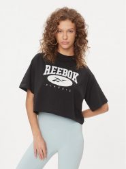 Reebok T-Shirt Classics Big Logo IL4636 Czarny Regular Fit. Czarne t-shirty Reebok, m, bez wzorów, z bawełny, bez kołnierzyka, bez ramiączek. Za 89.99 zł.