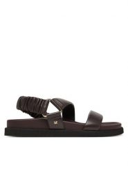 Max Mara Sandały 2614521072600 Brązowy. Brązowe sandały Max Mara, bez wzorów, ze skóry, bez obcasa, na płaskiej podeszwie, bez zapięcia. Za 2,429.00 zł.