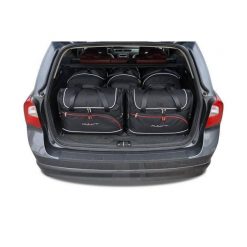 Torby Do Bagażnika Volvo V70 2007-2016 5Szt Kjust. Czarne torby podróżne KJUST, bez wzorów. Za 1,618.00 zł.