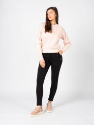 Bluza trekking damska C-neck. Czerwone bluzy bez kaptura Champion, m, bez wzorów, z bawełny, bez kaptura, trekkingowe. Za 219.00 zł.