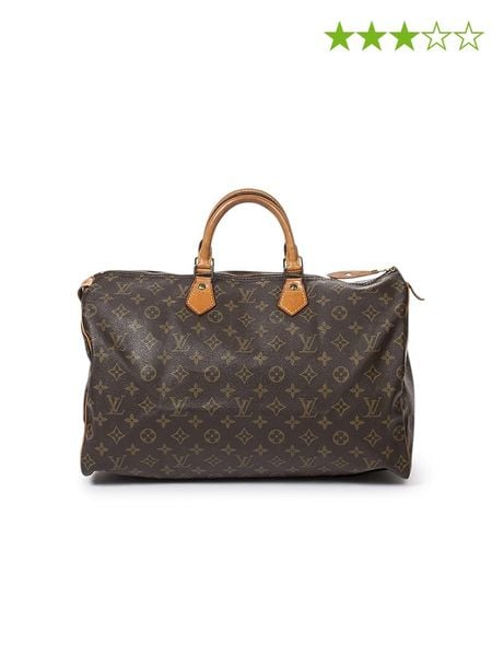 Louis Vuitton Torba podróżna "Speedy 40" w kolorze brązowym - 40 x 24 x 19 cm rozmiar: onesize. Brązowe torby podróżne Louis Vuitton, bez wzorów, z materiału. Za 3,867.45 zł.