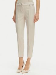 Maryley Spodnie materiałowe 26EB52Z/43LA Beżowy jasny Regular Fit. Brązowe spodnie materiałowe Maryley, bez wzorów, z materiału. Za 229.99 zł.