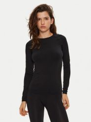 4F Bielizna termoaktywna górna 4FWAW24USEAF152 Czarny Slim Fit. Czarna bielizna termoaktywna damska 4f, bez wzorów, z syntetyku, bez ramiączek, narciarskie. Za 89.99 zł.