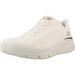 Buty SKECHERS BOBS ARCH FIT ELEV8 Biały. Białe buty trekkingowe Skechers, z tkaniny, bez zapięcia. Za 282.99 zł.