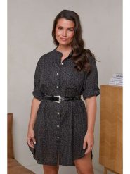 Curvy Lady Tunika w kolorze antracytowym rozmiar: 44/46. Czarne tuniki Curvy Lady, bez wzorów, z bawełny, klasyczne, bez kołnierzyka, bez ramiączek. Za 132.05 zł.