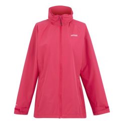 Kurtka Wodoodporna Damska Daysha II. Czerwone kurtki przeciwdeszczowe Regatta, xs, bez wzorów, z elastanu, z kapturem, trekkingowe. Za 222.99 zł.